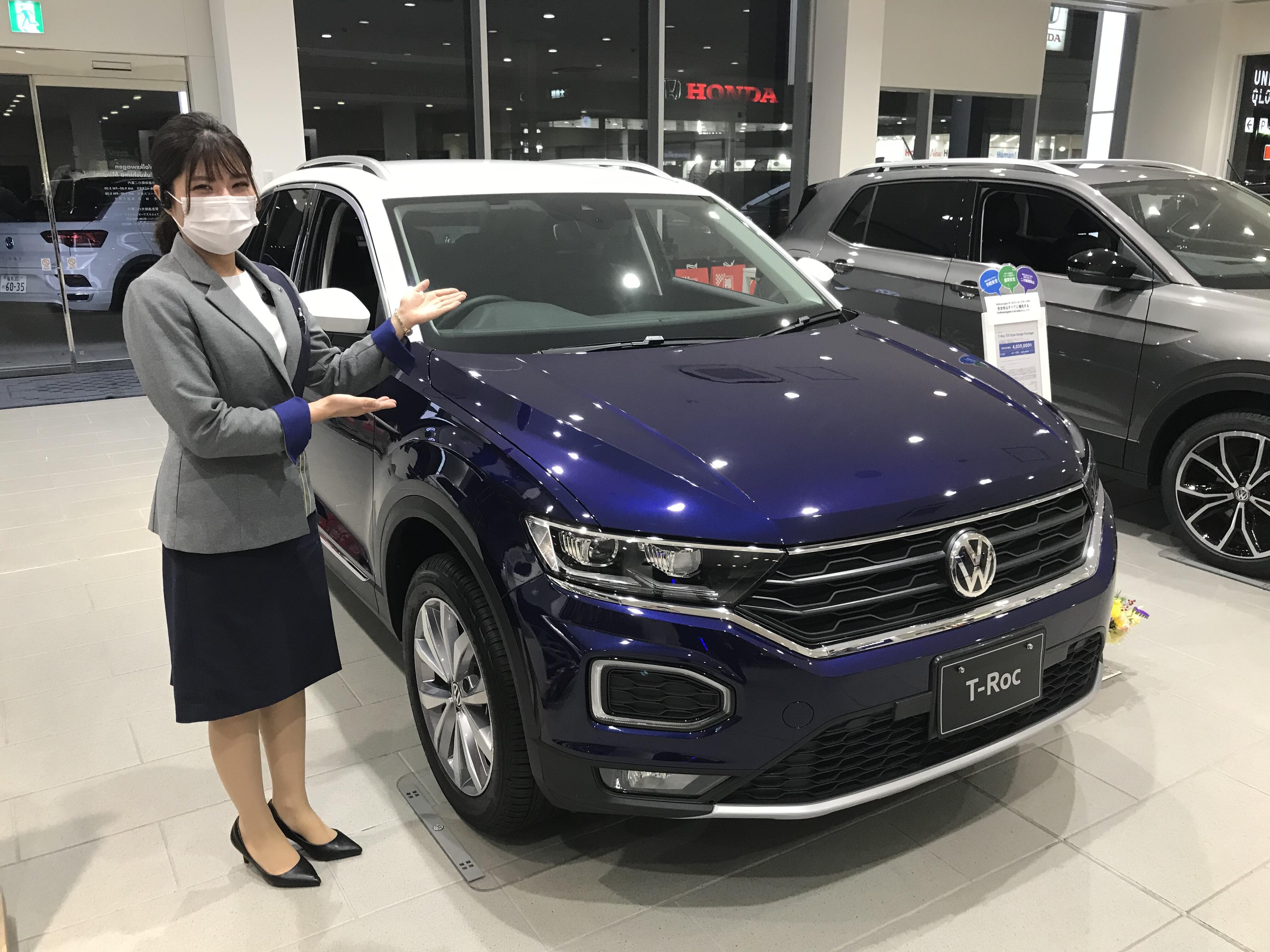 スタッフブログ クーペsuv T Roc おすすめです Volkswagen福島南 Volkswagen Fukushima Minami