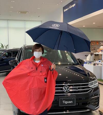 スタッフブログ 雨の日におすすめ ｖｗポンチョ フォルクスワーゲン高前 Volkswagen高前 Volkswagen Takamae