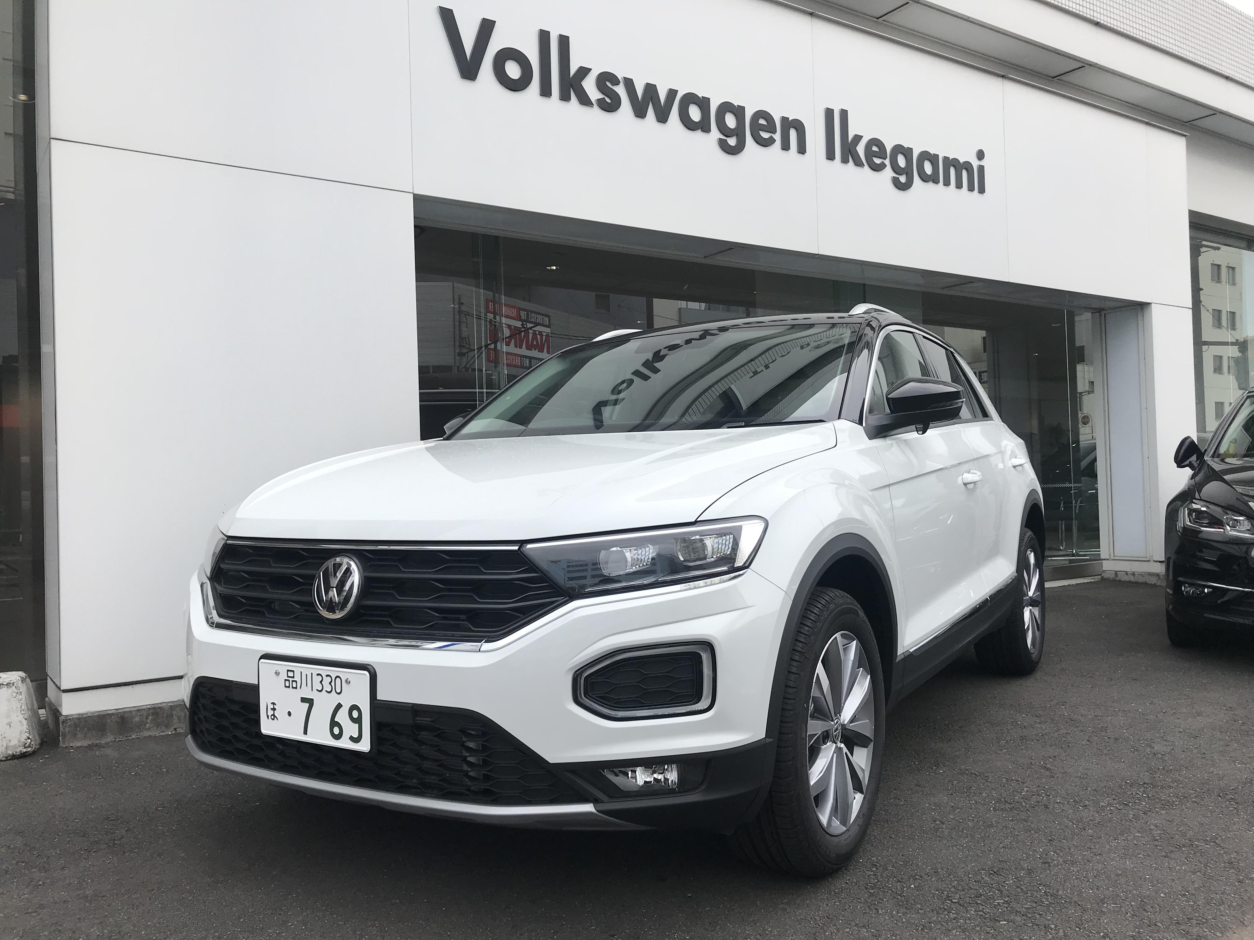 スタッフブログ T Roc ティーロック ７６９ のデビューです Volkswagen池上 Volkswagen Ikegami