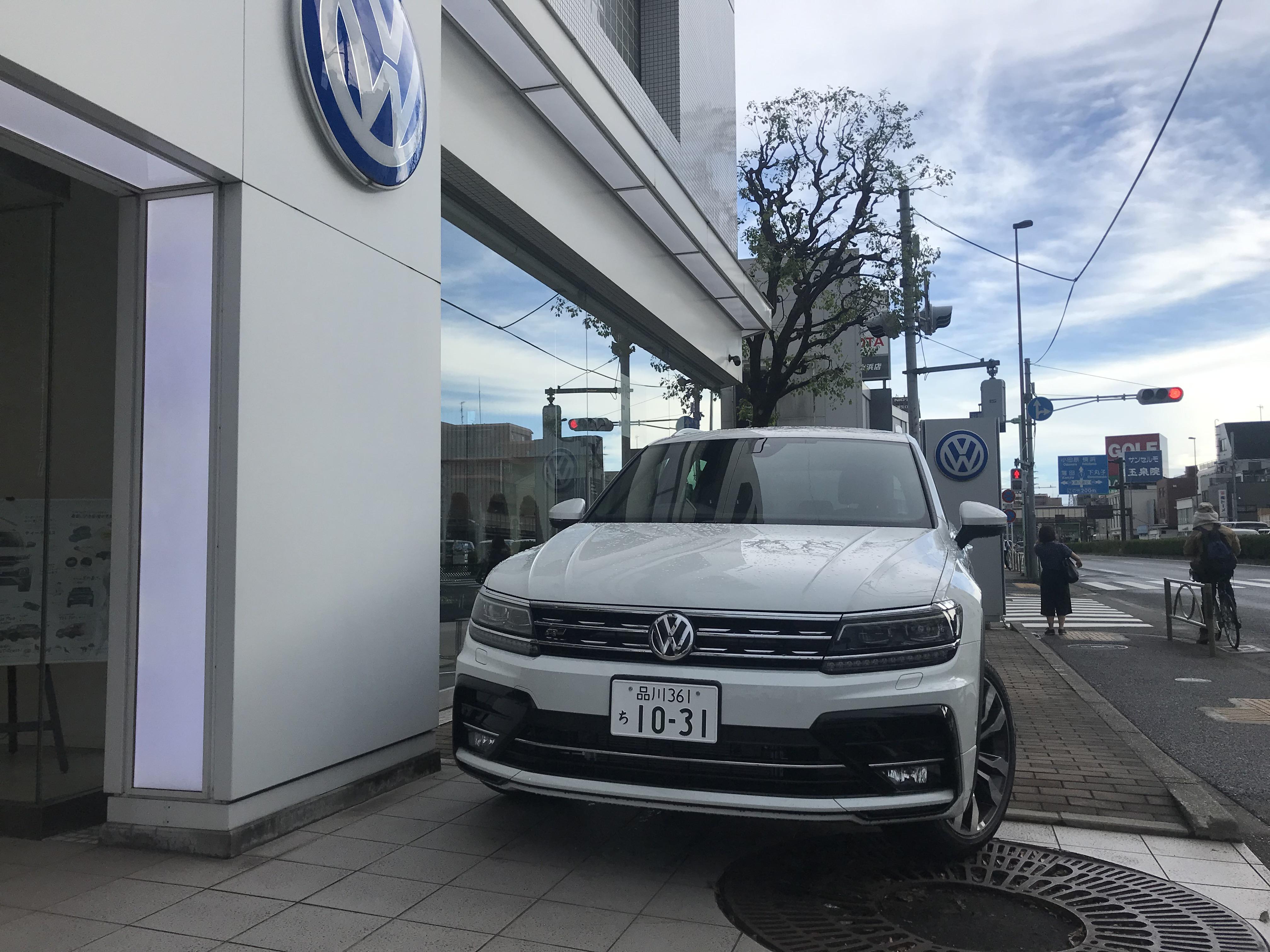 スタッフブログ 新しいデモカー Tiguan Dynaudio 1031 Youtube ヒカル Volkswagen池上 Volkswagen Ikegami