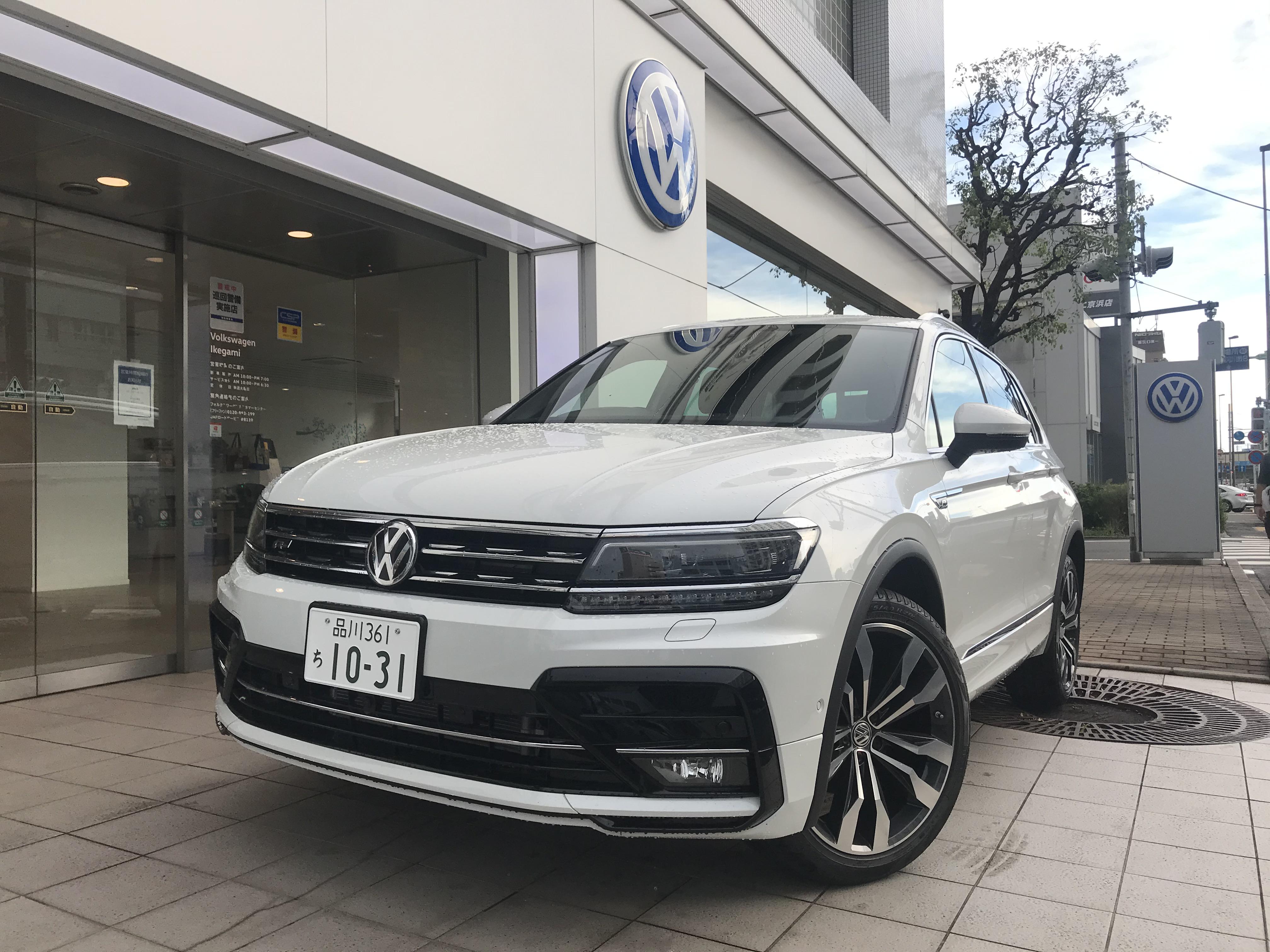 スタッフブログ 新しいデモカー Tiguan Dynaudio 1031 Youtube ヒカル Volkswagen池上 Volkswagen Ikegami